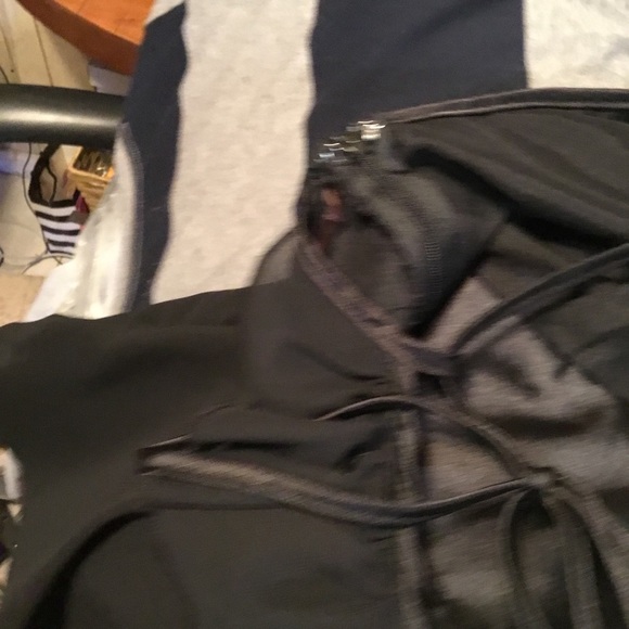 Ali & Kris Black Ruffle Tank Crop Top - Picture 2 of 4